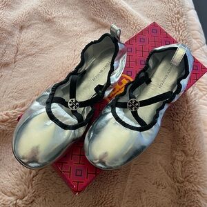 Tory Burch Soft Scrunch Ballet Flats